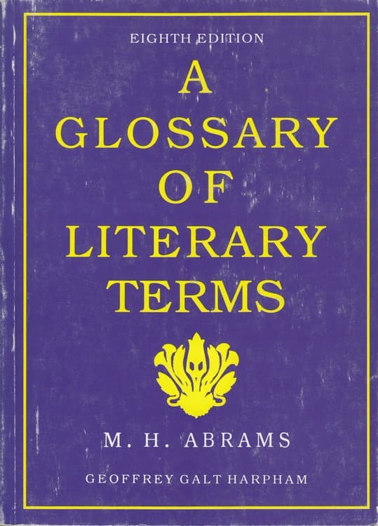 A GLOSSARY OF LITERARY TERMS