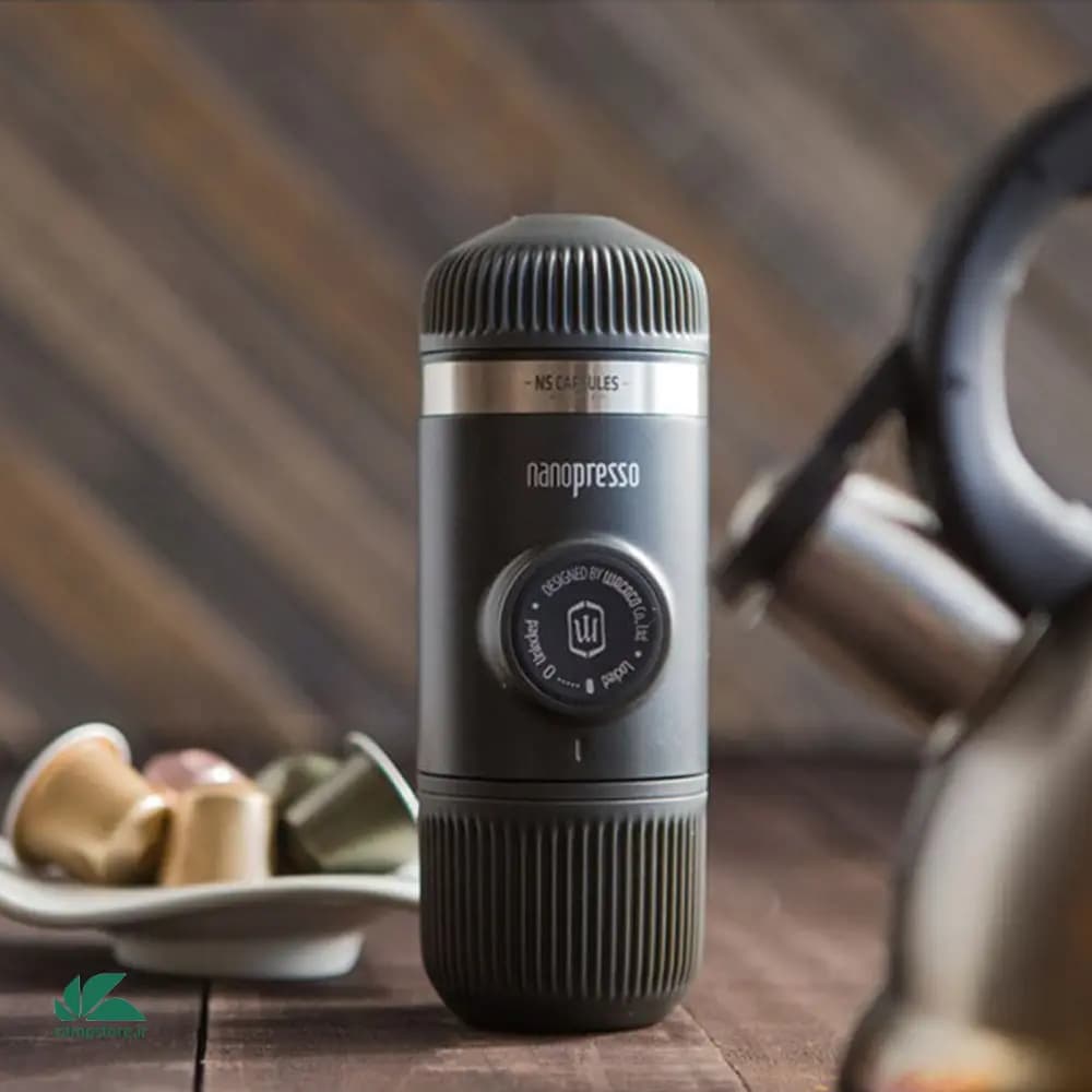 اسپرسوساز واکاکو مدل نانوپرسو همراه مبدل نسپرسو NS Adaptor — تصویر ۳