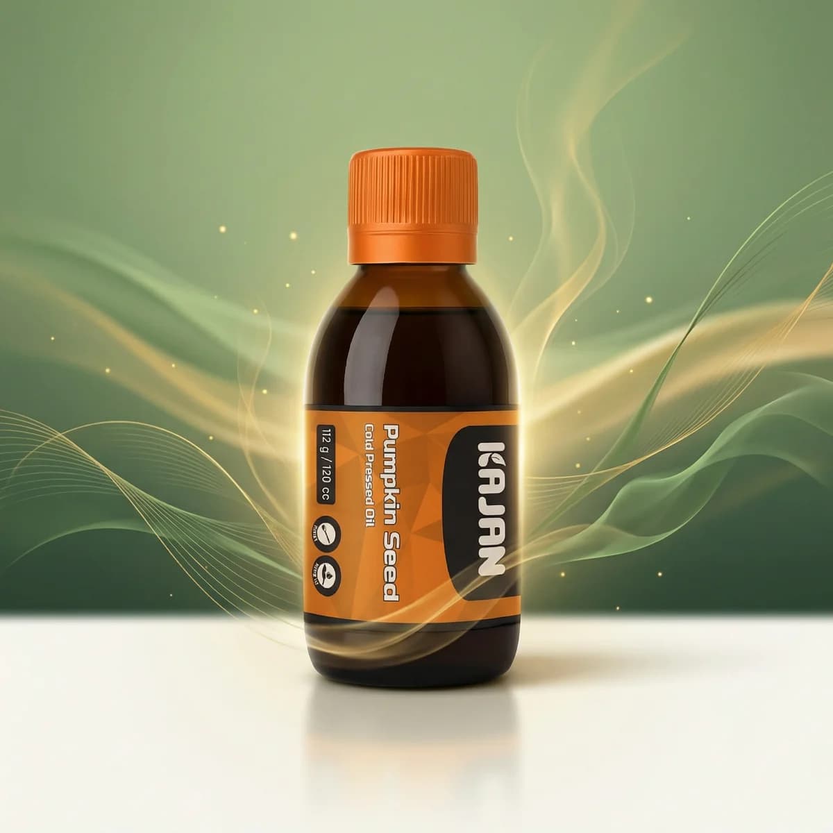 روغن تخم کدو کاژان 120 میلی‌لیتر
