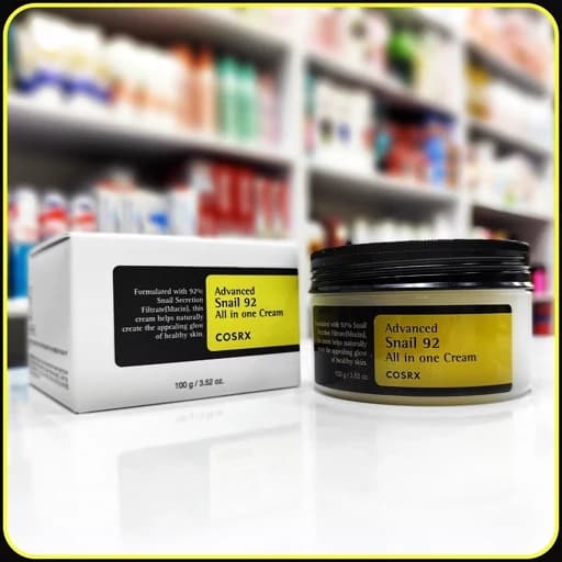 کرم ترمیم‌کننده و مرطوب‌کننده حلزون COSRX Advanced Snail 92 All in One Cream حجم 100 گرم — تصویر ۴