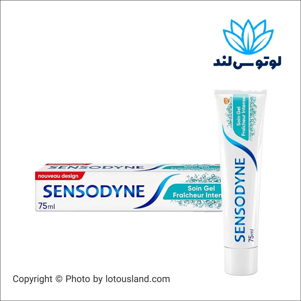 ژل خمیردندان سنسوداین خنککننده قوی اینتنس فرش