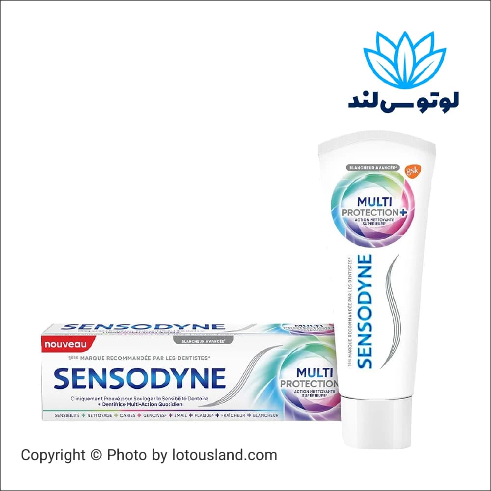 خمیردندان سنسوداین مولتی پروتکشن پلاس چندکاره — تصویر ۲