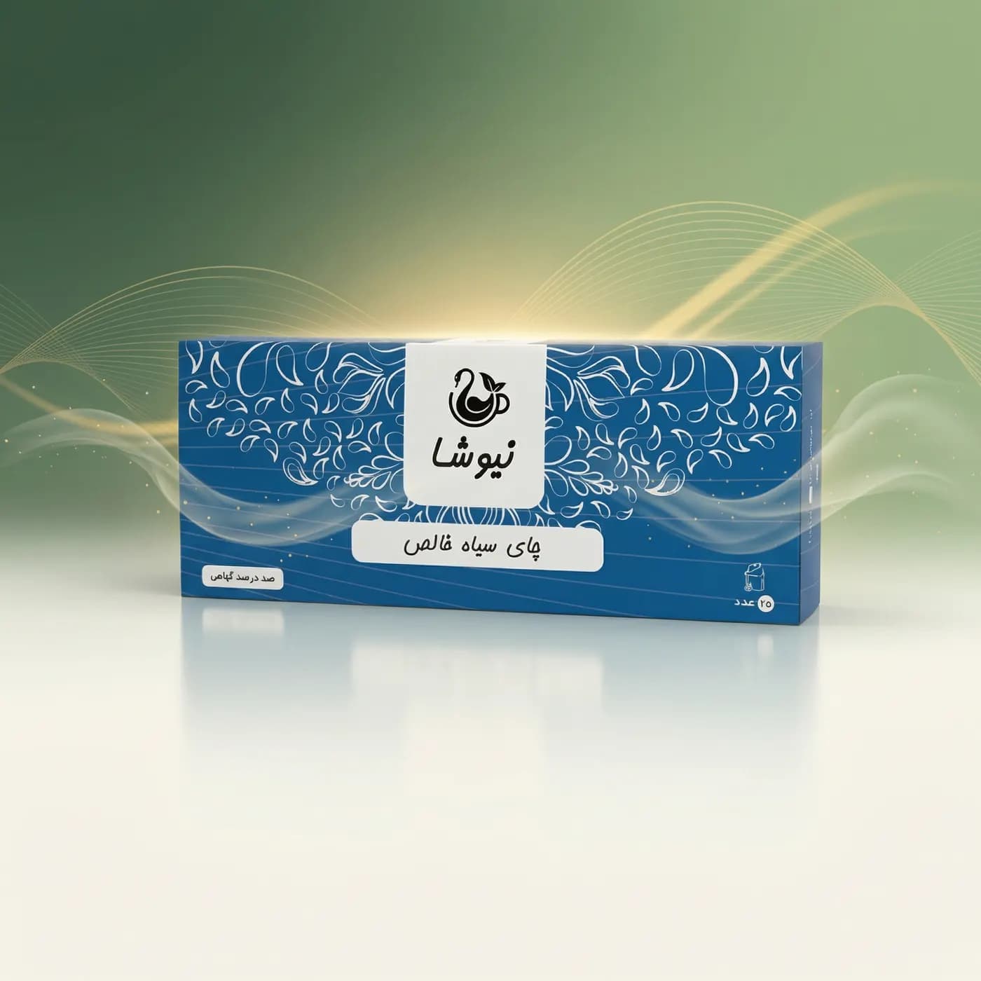 چای سیاه خالص کیسه‌ای 100 عددی CTC