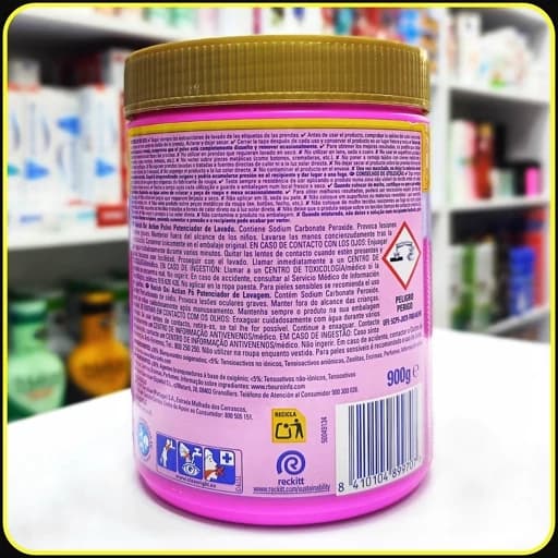 پودر لکه‌بر ونیش اکسی اکشن ۹۰۰ گرم Vanish Oxi Action Powder — تصویر ۳