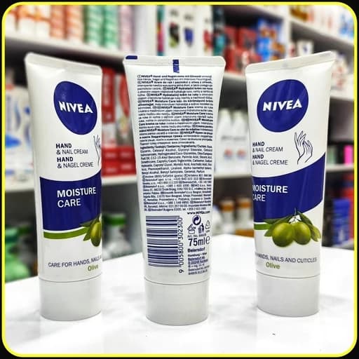 کرم دست و ناخن نیوآ با عصاره زیتون ۷۵ میلی‌لیتر | NIVEA Hand & Nail Cream Moisture Care Olive — تصویر ۲