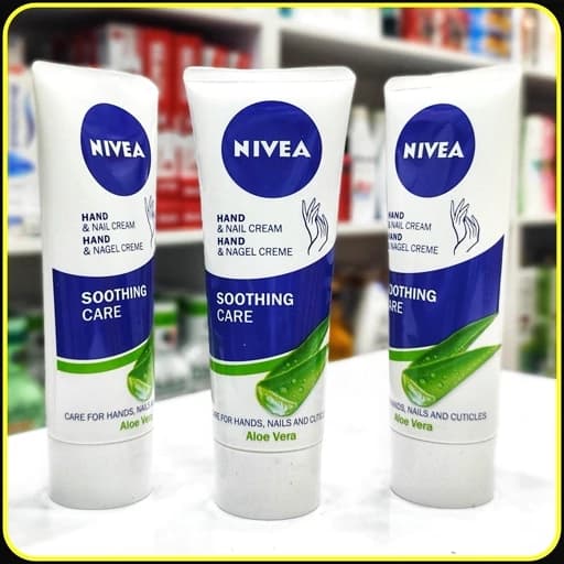 کرم دست و ناخن نیوآ مدل Soothing Care آلوئه‌ورا 75 میلی‌لیتر | NIVEA Soothing Care Hand & Nail Cream Aloe Vera