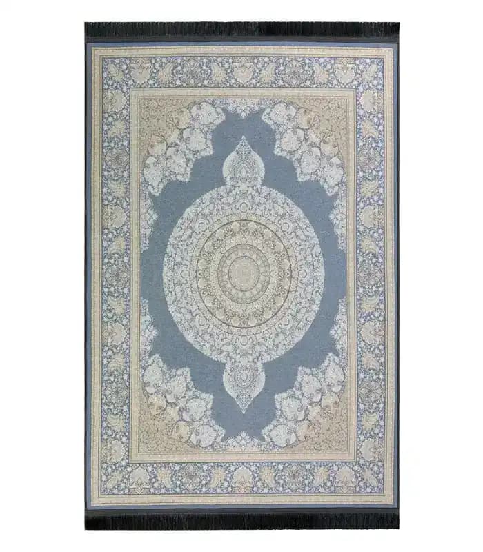 فرشینه پرمیوم نئوکلاسیک طوسی کد 4049 — تصویر ۲