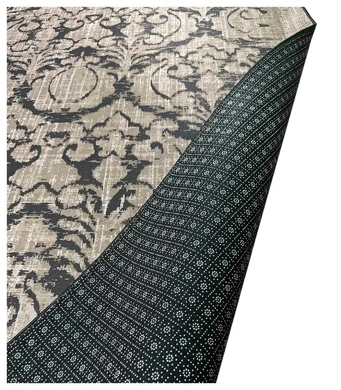 فرشینه پرمیوم نئوکلاسیک قهوه ای کد 9009 — تصویر ۳