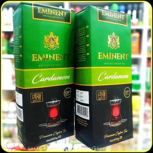 چای سیاه هل‌دار امیننت ۵۰۰ گرم | Eminent Cardamom Premium Ceylon Tea