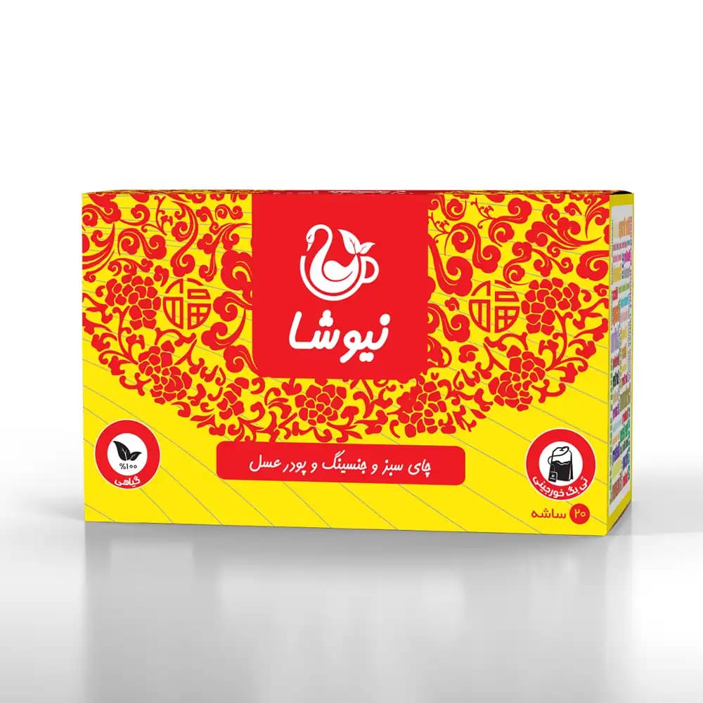 چای سبز و جینسنگ و عسل — تصویر ۲
