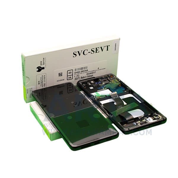 تاچ ال سی دی سامسونگ S21 ULTRA (G998) اسمبل LCD SAM S21 ULTRA (G998) W/F BLACK ASSEMBLE