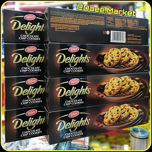 کوکی شکلاتی تیفانی دلیـتس Tiffany Delights Chocolate Chip Cookies
