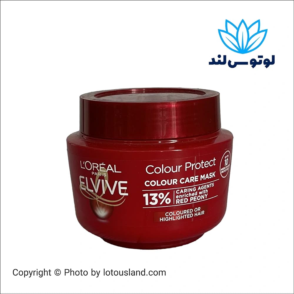 ماسک مراقبت از مو لورآل مدل Colour Protect برای موهای رنگ‌شده – 300 میلی‌لیتر