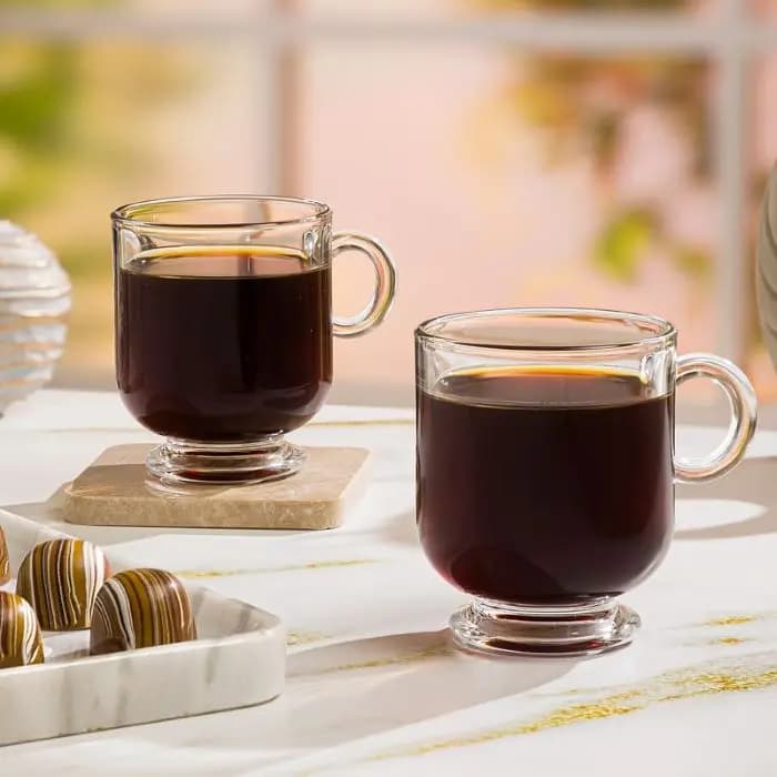 فنجان شيشه ای پايه دار — تصویر ۲