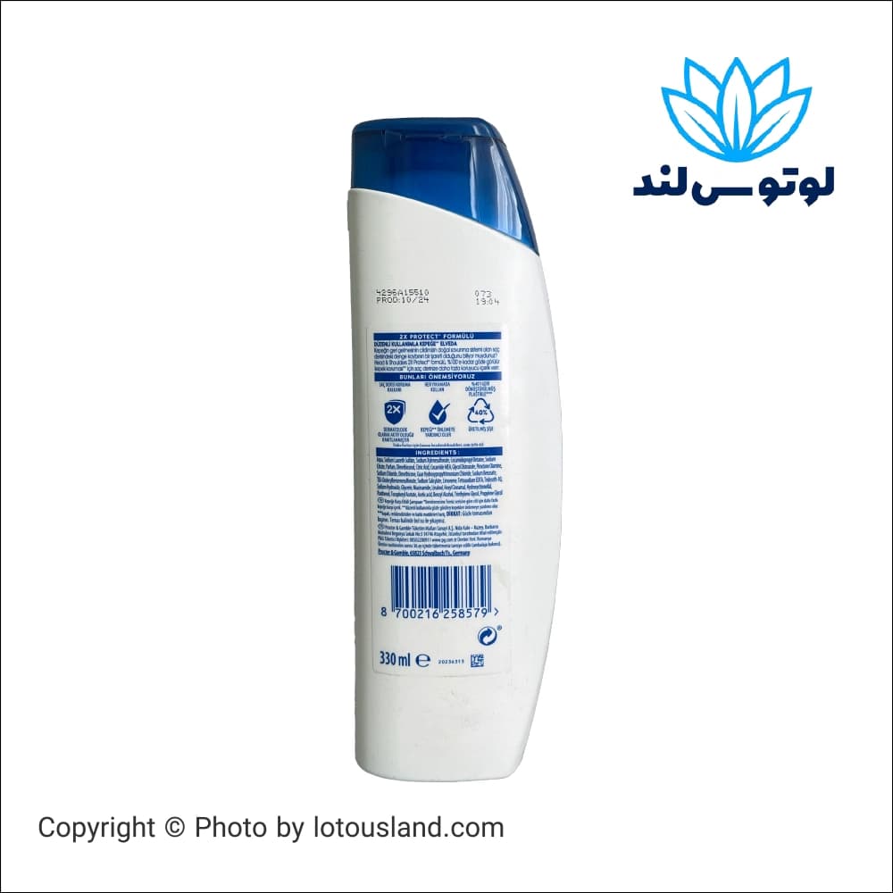 شامپو ضدشوره هد اند شولدرز مدل Nourishing Care با رایحه اسطوخودوس حجم 400 میلی‌لیتر — تصویر ۳