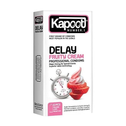 کاندوم کاپوت مدل Delay Fruty Cream