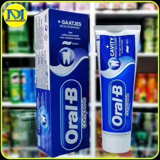 خمیردندان اورال بی کامپلیت Oral-B Complete با طعم نعناع، محافظت روزانه از دندان‌ها و لثه
