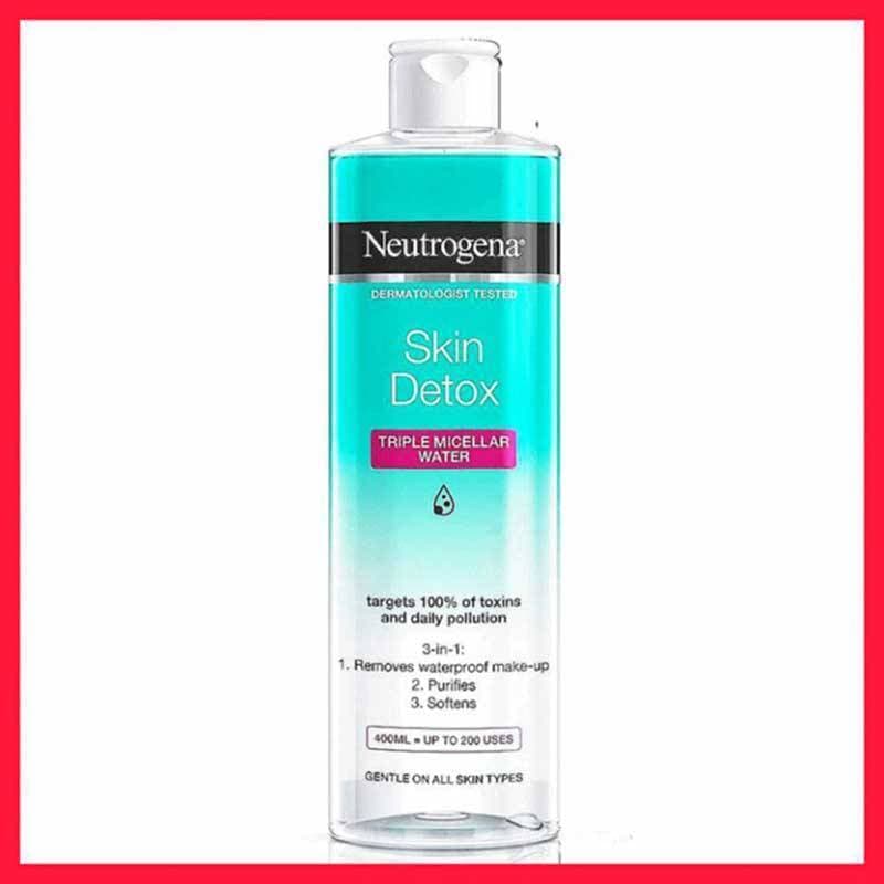 میسلار واتر نتروژینا 400 میل Skin Detox | پاککننده عمقی و سمزدا — تصویر ۲