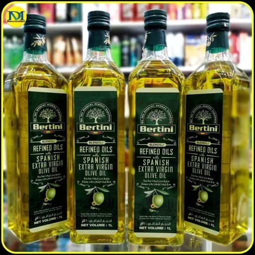 روغن زیتون اکسترا ورجین اسپانیایی برتینی Bertini مدل Blends حجم ۱ لیتر