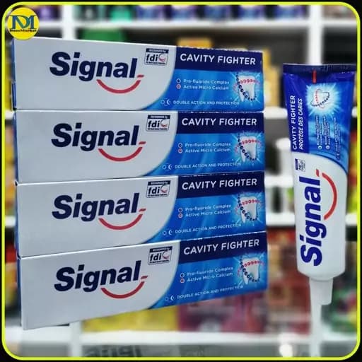 خمیر دندان سیگنال ضد پوسیدگی مدل Cavity Fighter حجم 75 میلی‌لیتر | Signal Cavity Fighter Toothpaste