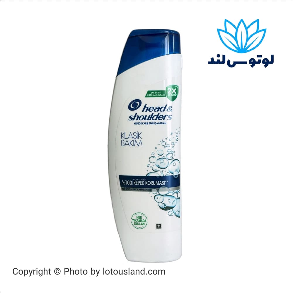 شامپو ضدشوره هد اند شولدرز مدل Classic Clean حجم 400 میلی‌لیتر
