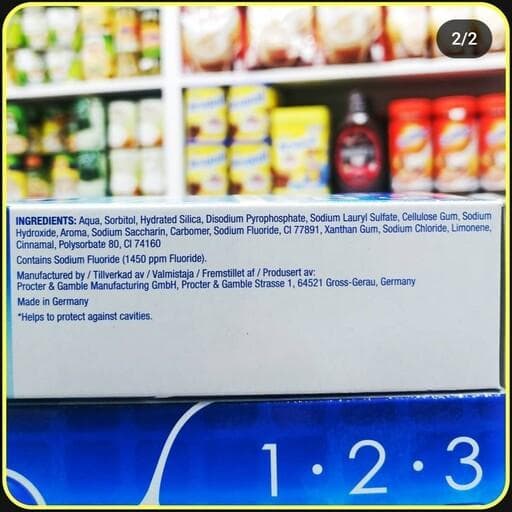 خمیر دندان اورال-بی Oral-B با وزن 100 میلی‌لیتر — تصویر ۲