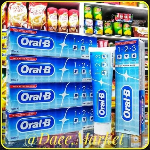 خمیر دندان اورال-بی Oral-B با وزن 100 میلی‌لیتر