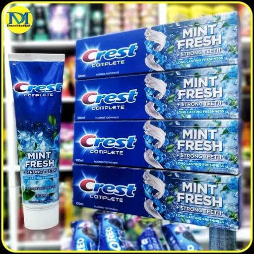 خمیر دندان کرست کامپلیت مینت فرش 100 میلی‌لیتر | Crest Complete Mint Fresh