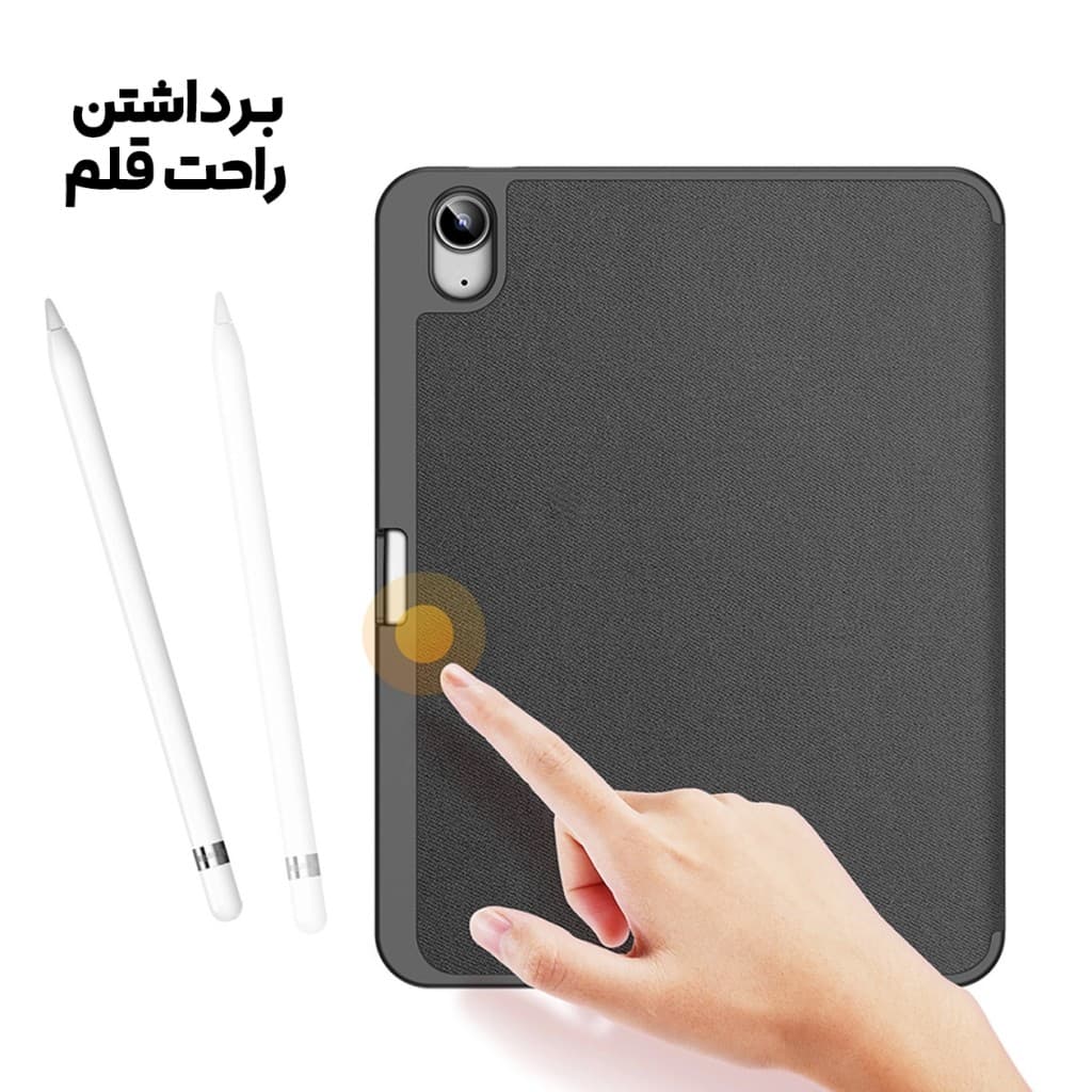 کیف کلاسوری جا قلم دار تبلت مناسب برای سامسونگ Galaxy Tab S10 Plus — تصویر ۶