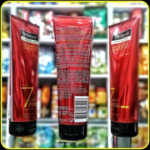 شامپو کراتین صافکننده ترزمه TRESemmé Keratin Smooth سیستم صافی تا ۷ روز، حجم ۲۵۰ میلیلیتر — تصویر ۲