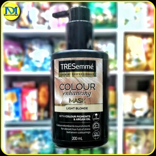 ماسک رنگساژ مو بلوند روشن ترزمه ۲۰۰ میلی‌لیتر | TRESemmé Colour Enhancing Mask Light Blonde