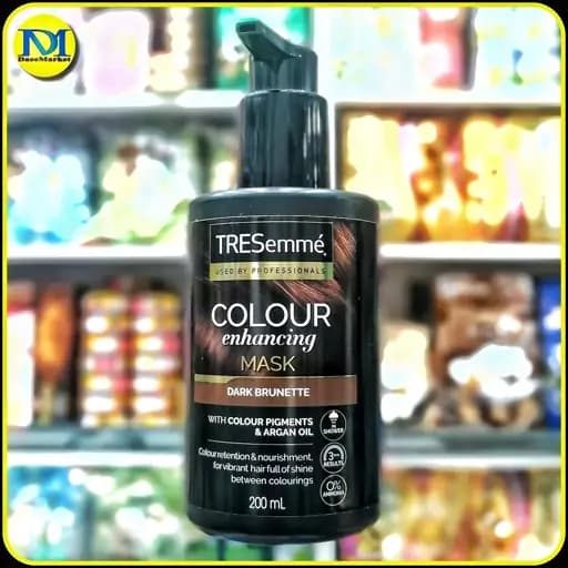 ماسک مو ترزمه تقویت‌کننده رنگ Dark Brunette حجم 200 میلی‌لیتر | TRESemmé Colour Enhancing Mask