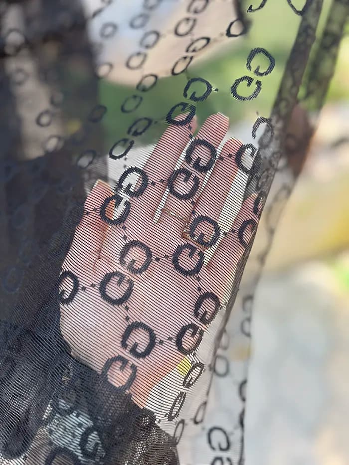 شال توری طرح گوچی Gucci — تصویر ۳