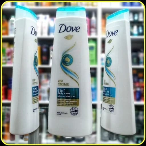 شامپو و نرم کننده داو 2 در 1 Daily Care حجم 400 میلی‌لیتر | Dove 2 in 1 Daily Care Shampoo — تصویر ۳