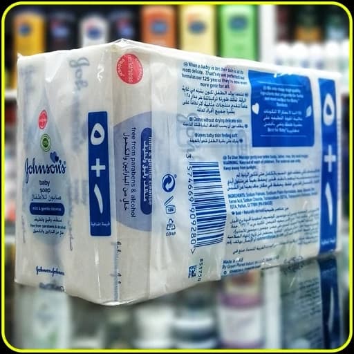 صابون بچه جانسون 5+1 | Johnson’s Baby Soap Extra Value — تصویر ۵