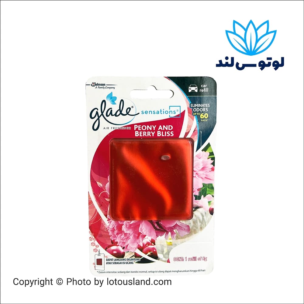 خوشبوکننده هوا Glade Sensations – رایحه پونی و بری بلسیس — تصویر ۲