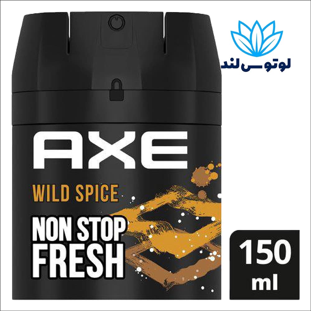 اسپری ضدعرق Axe Wild Spice – رایحه ادویه‌جات و چوب سدر — تصویر ۶