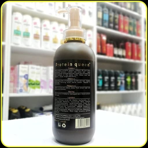 شامپو و ماسک مو پروتئین برزیلی Protein Queen Moisturizing Brazilian Protein — تصویر ۳