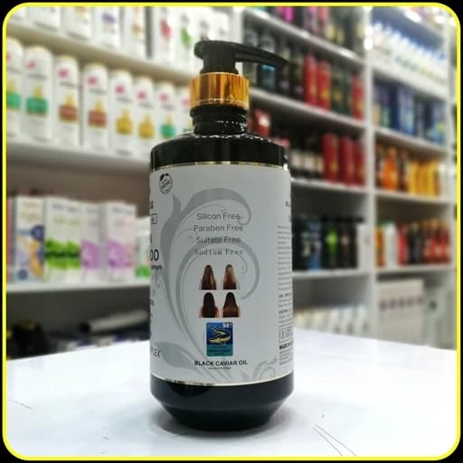 شامپو بیوتین لایتنس حاوی روغن خاویار سیاه و کلاژن کمپلکس | Lightness Biotin Shampoo — تصویر ۴