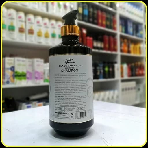 شامپو بیوتین لایتنس حاوی روغن خاویار سیاه و کلاژن کمپلکس | Lightness Biotin Shampoo — تصویر ۵