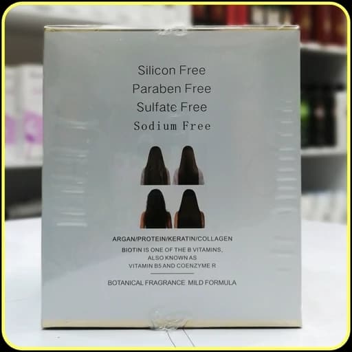 ماسک مو بیوتین لایتنس با روغن خاویار سیاه و کمپلکس کلاژن Lightness Biotin Hair Mask — تصویر ۸