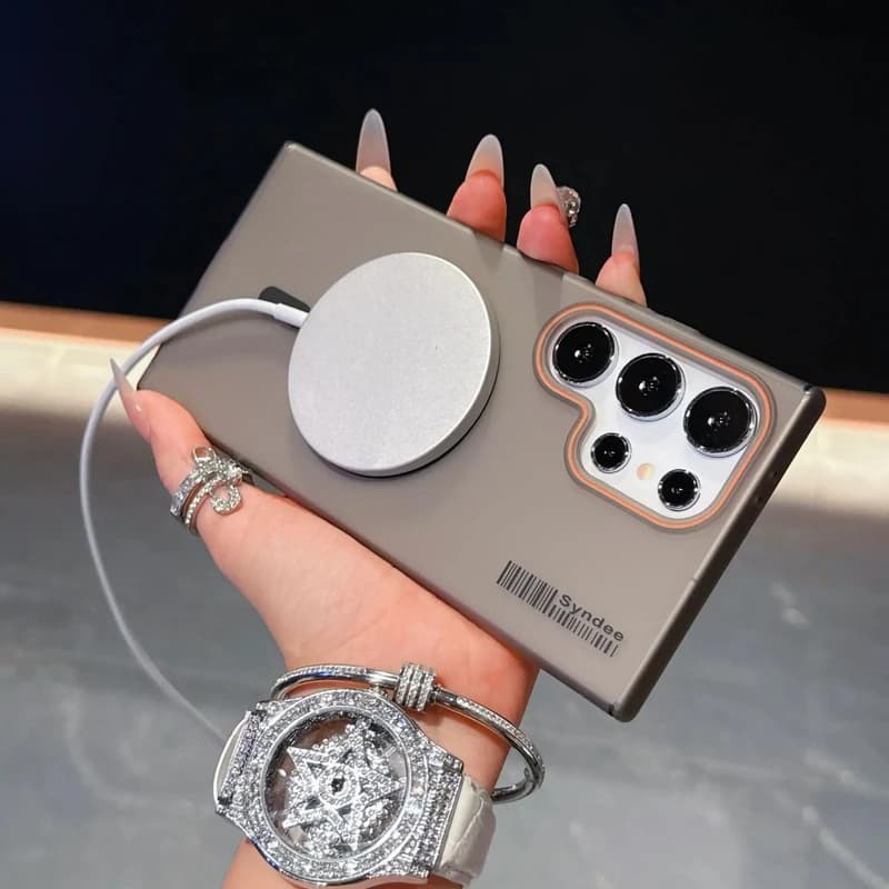 کاور مدل مگسیف مات مناسب برای گوشی موبایل سامسونگ Galaxy A56 — تصویر ۸