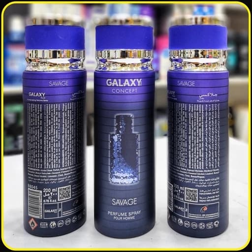 اسپری عطر ساواج گلکسی 200 میلی‌لیتر | Galaxy Savage Perfume Spray Pour Homme