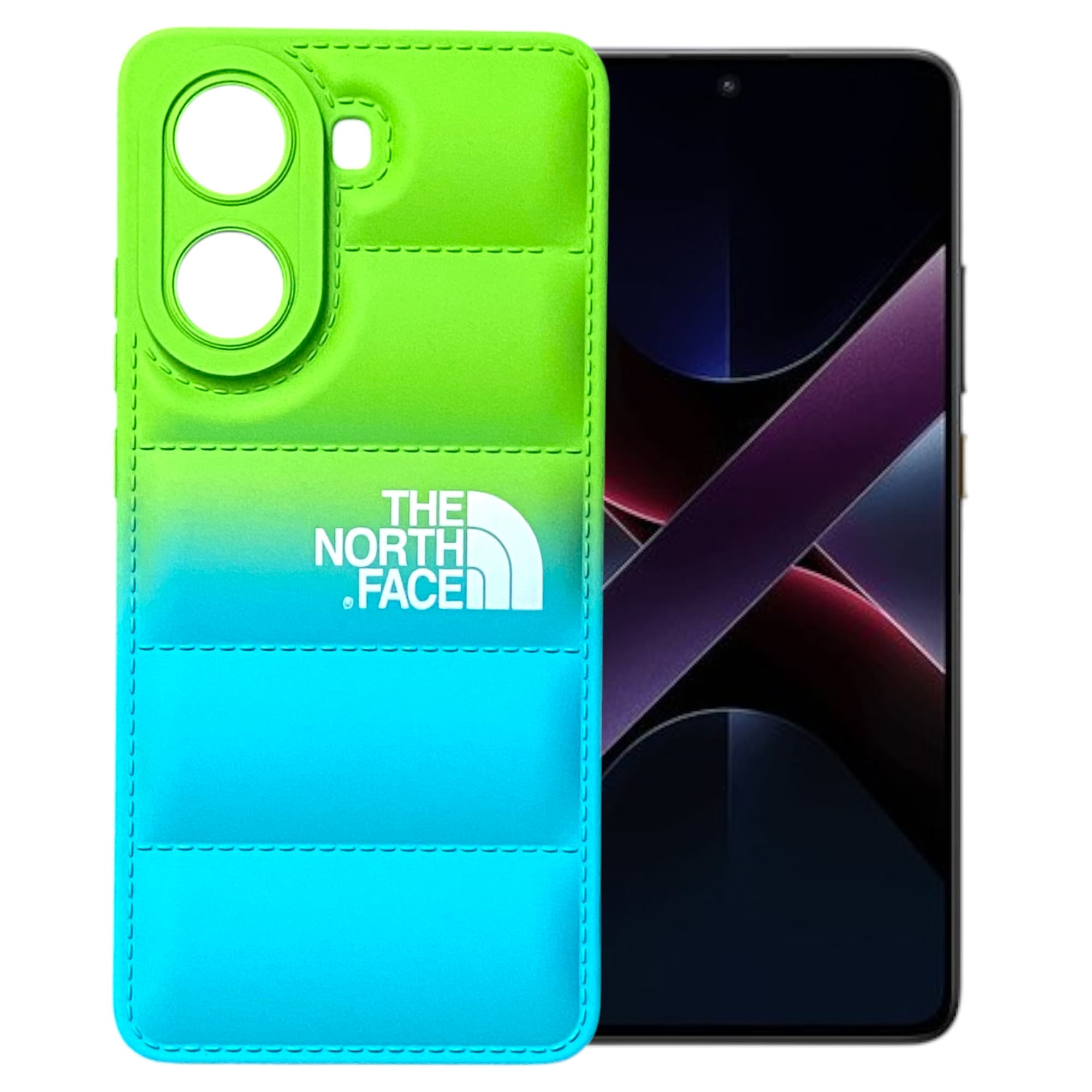 کاور مدل پافری The North Faceمناسب برای گوشی موبایل شیائومی Poco X7 Pro