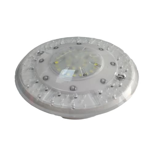 چراغ توکار استخری پلی کربنات 12 وات فولکالر (RGB) — تصویر ۲