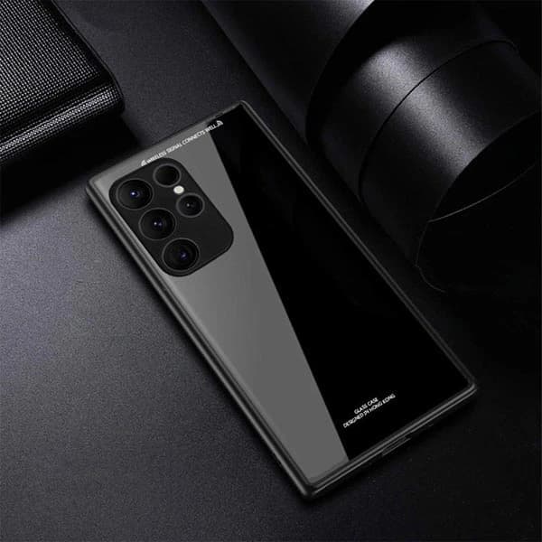 کاور مدل glass case مناسب برای گوشی موبایل سامسونگ Galaxy S24 Plus — تصویر ۶