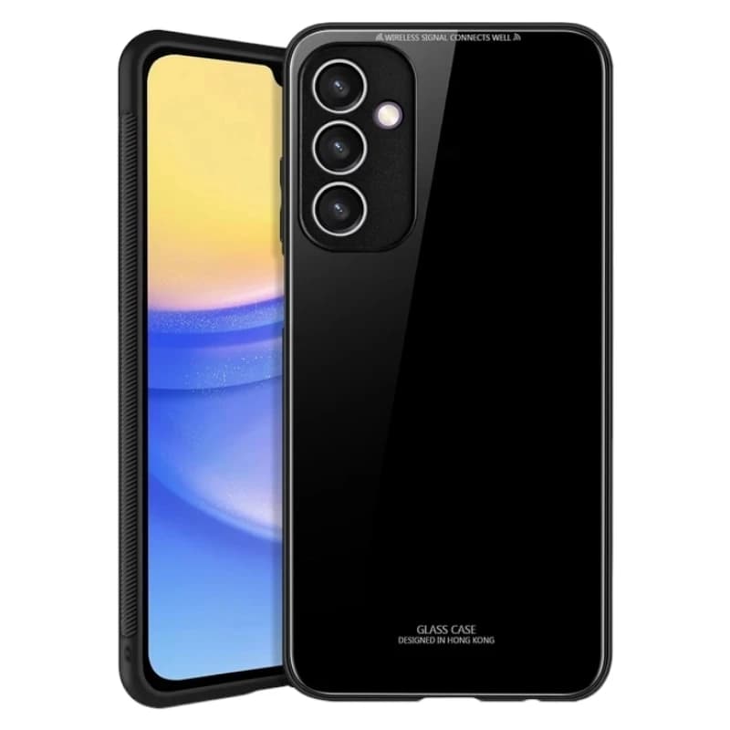 کاور مدل glass case مناسب برای گوشی موبایل سامسونگ Galaxy A55
