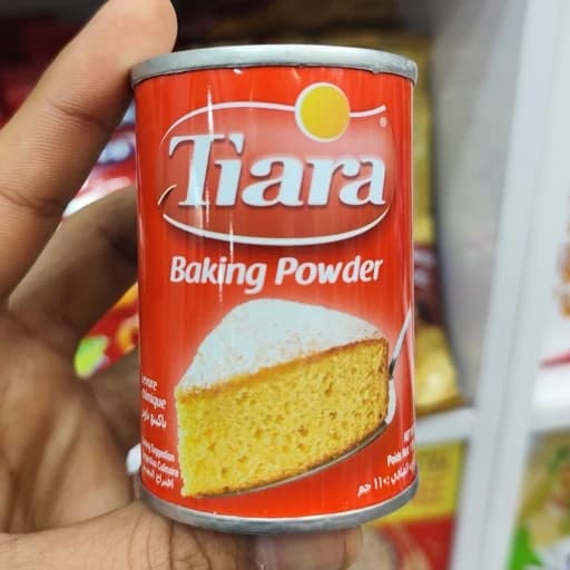 بیکینگ پودر تیارا Tiara Baking Powder؛ پف‌دهنده کیک و شیرینی