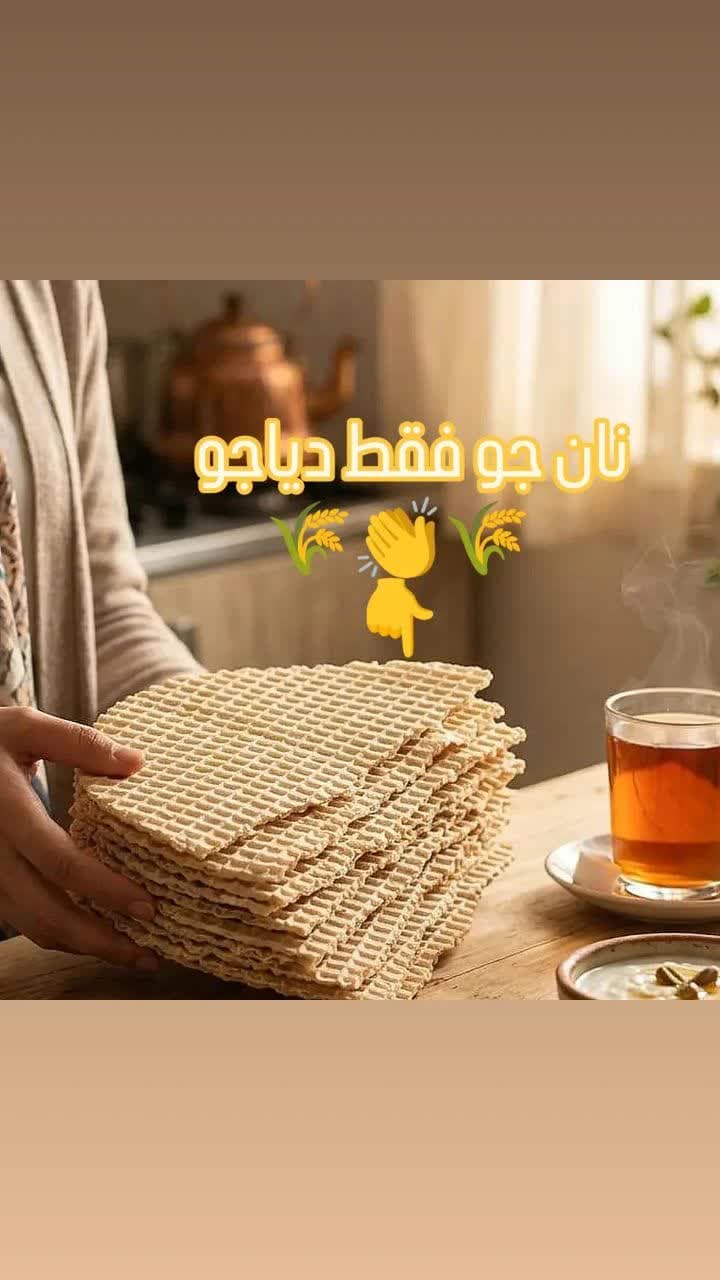 نان جو خالص دیاجو پک فروشگاه