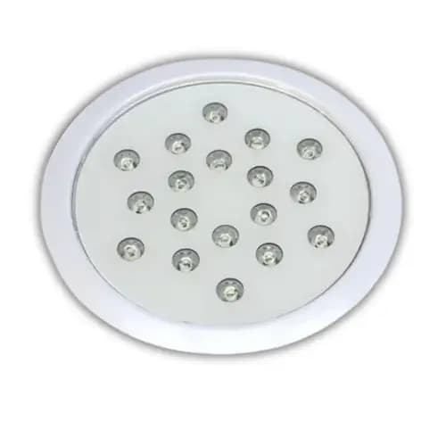 چراغ توکار استخری تک رنگ 18 وات